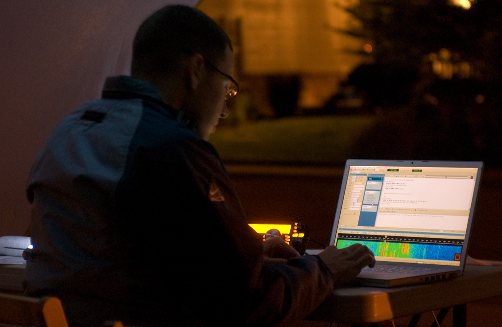 Joel W4LL Operating PSK31